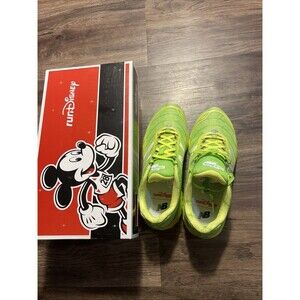 New Balance Run Disney 2015 Tinkerbell Womens Size 8 B Running Shoes Green Glow